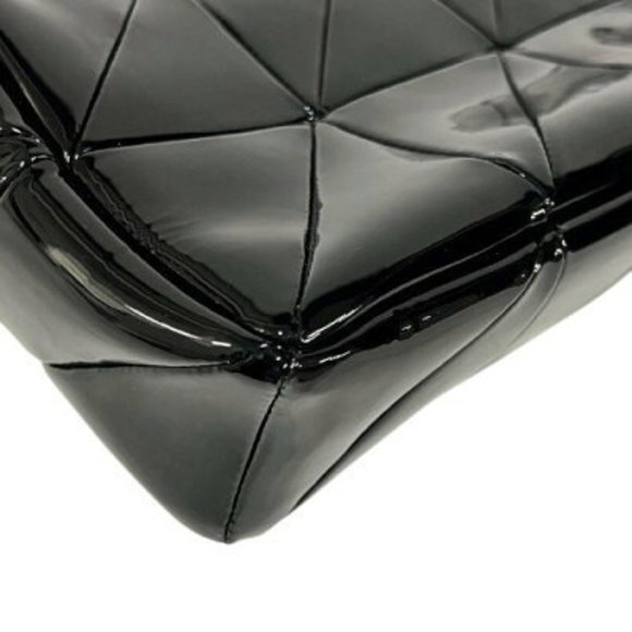 Saint Laurent Bag Patent Black PARIS Chain Jamie Shoulder - Picture 9 of 9